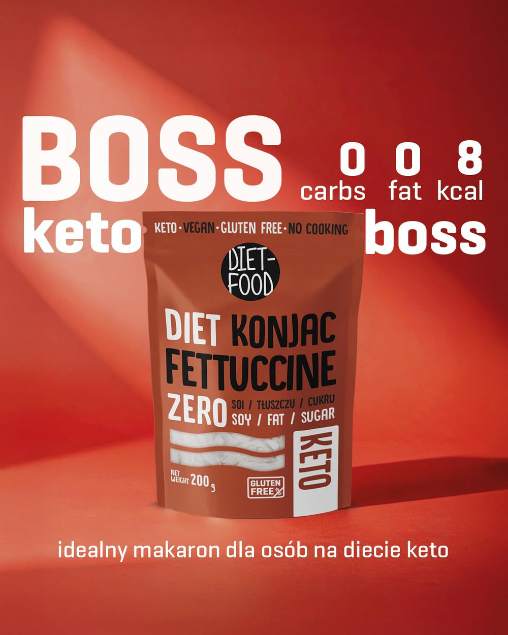 Nouilles Shirataki DIET-FOOD Nouilles Konjac faibles en glucides et faibles en calories Aliments végétaliens Sans gras Sans soja Sans gluten Nouilles diététiques solubles dans l'eau faibles en calories 200 grammes