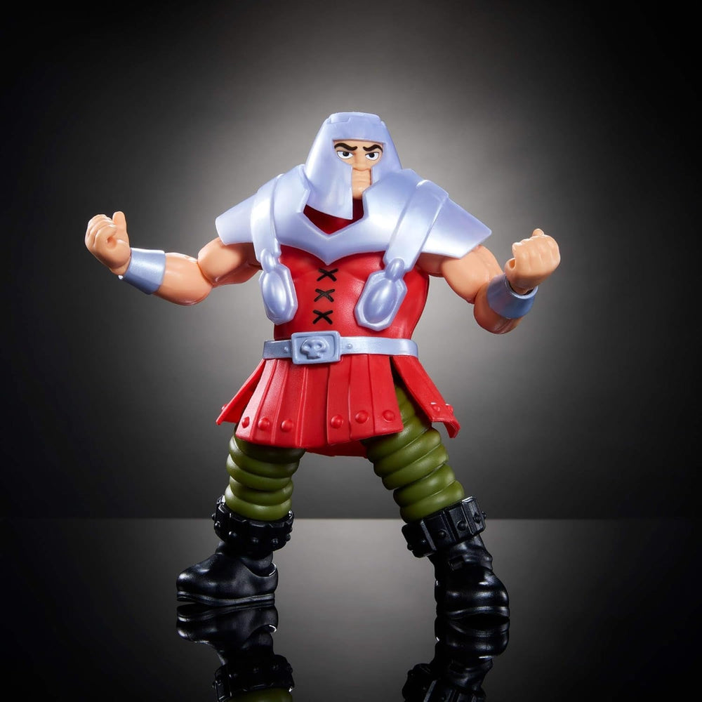 Figurine d'action Masters of the Universe Origins Ram Man de la collection Cartoon, env. Figurine MOTU Ram de 14 cm de haut TV des années 1980 Conception détaillée et accessoires JBM77 Figurines Naty Shop