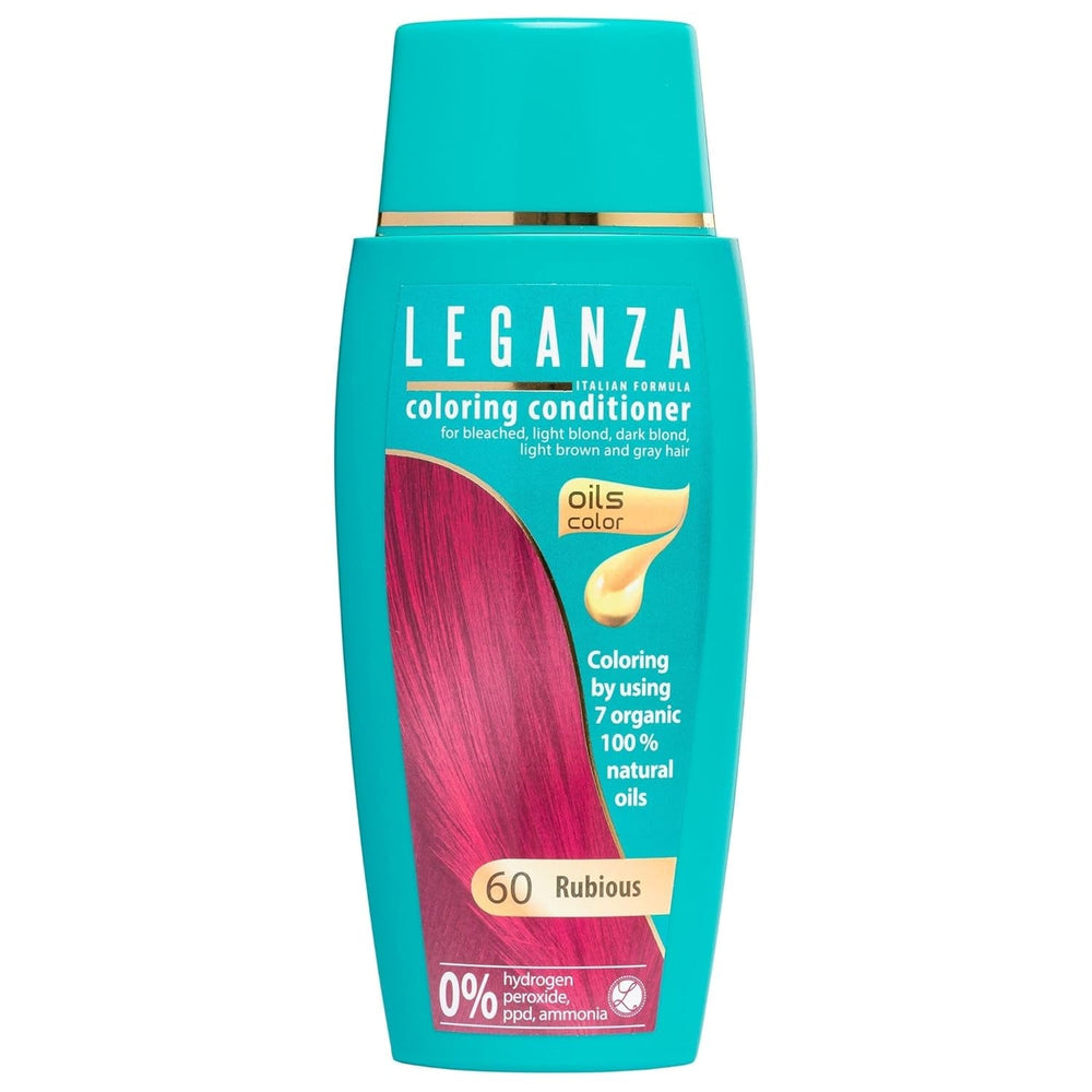 Leganza Baume Naturel Teinture Capillaire Couleur 71 Café Latte | Hair dye without ammonia | Enrichi de 7 huiles naturelles | 150 ml de teinture capillaire Naty Shop 60 Rubious