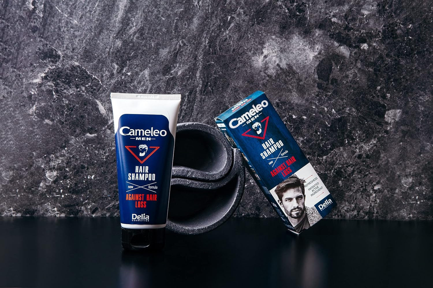 Cameleo Men - Nettoyant pour hommes contre la chute des cheveux, 150 ml Soins capillaires Naty Shop