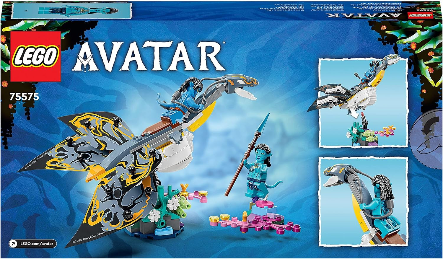 Jouet de construction LEGO Avatar La découverte d'Ilu Water Path avec figurine sous-marine Pandora Collection Set pour les enfants et les fans de cinéma à partir de 8 ans 75575 Jeux de construction Besuche den LEGO-Store