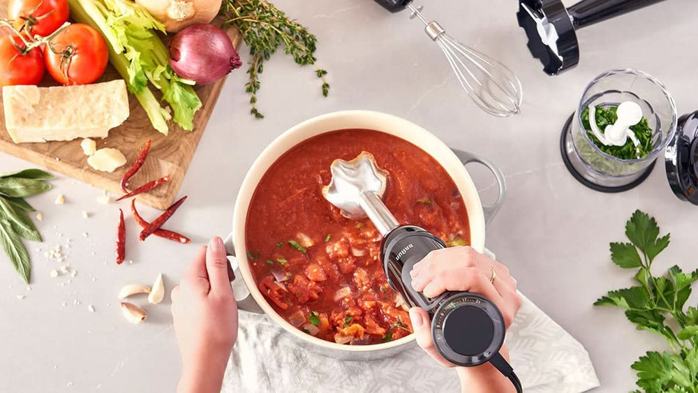 Braun Household Multiquick 5 MQ 5237 BK Batteur sur socle 0,5 L Schwarz 1000 W Cuisine Naty Shop