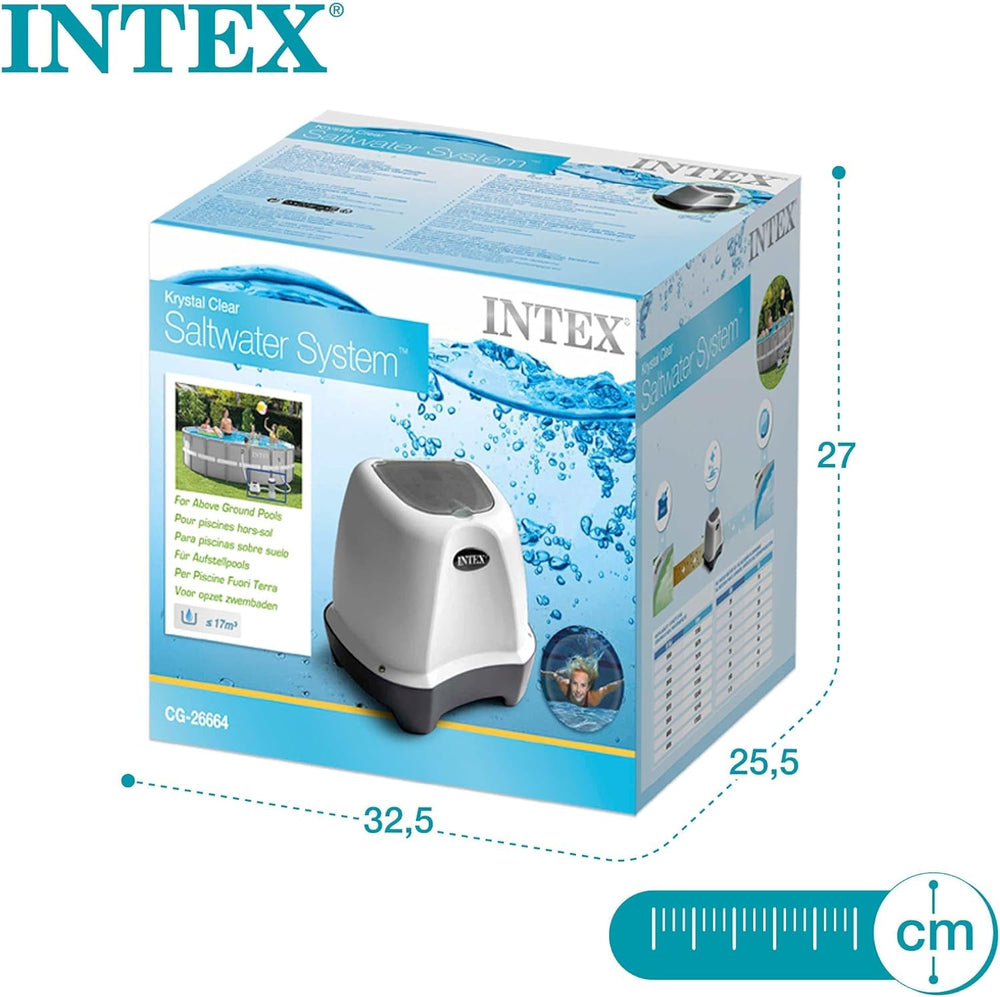 Sistem de acvariu cu apă sărată Intex Krystal Clear 230V CG-26664