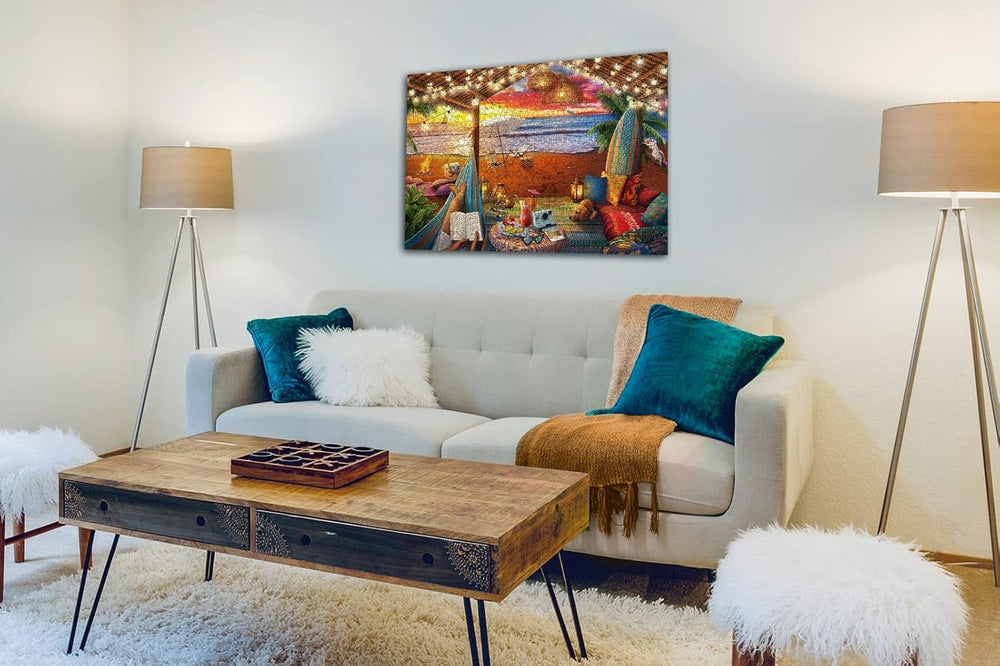 Ravensburger Puzzle 16795 - Coucher de soleil sur la plage - Puzzle de 500 pièces pour adultes et enfants de 10 ans et plus avec des pièces de puzzle plus grandes [Exclusivement sur Amazon] Puzzle Naty Shop