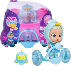 Cry Babies Magic Tears Stars Star Sydney – Sammlerstück-Babyball zum Sammeln, Verkleidet in einem schillernden Silikon-Outfit, Geschenk, Spielzeug für Mädchen und Jungen ab 3 Jahren