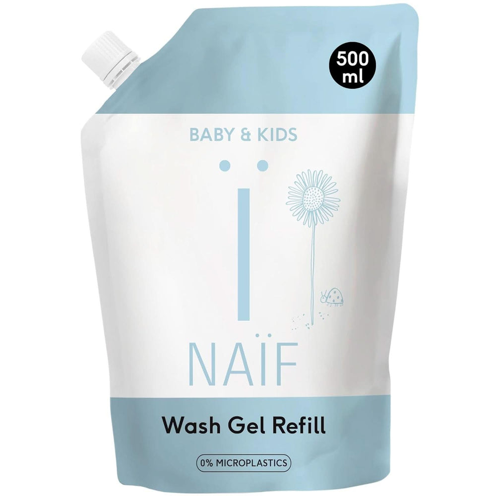 Gel lavant nutritif Naïf - Pour bébés et enfants - Ingrédients naturels - 100% vegan - 200 ml Mère et Enfant Naty Shop