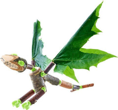 HABA Terra Kids Connectors – Starter-Konstruktionsset für Kinder - Holz-Bastelset mit Kunststoff-Verbinder und Handbohrer – Natur-Baukasten für kreatives Bauen von Figuren