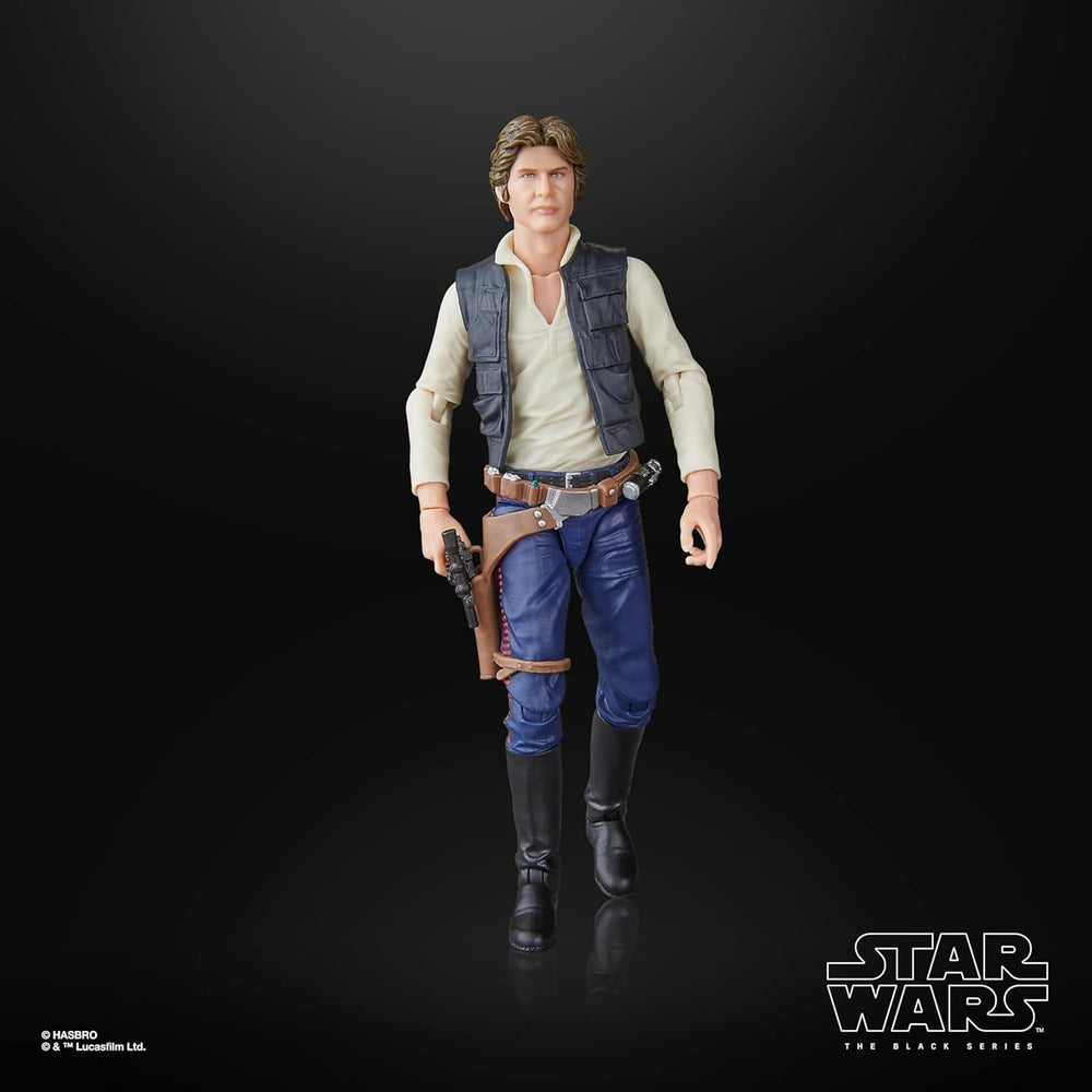 Star Wars The Black Series Han Solo, Star Wars : A Hope Premium Collectible Action Figure (15 cm) Figurines Naty Shop