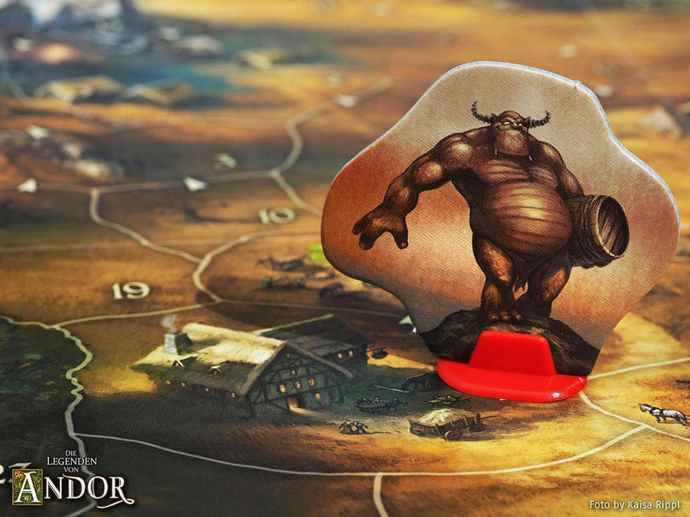 Kosmos 683122 Legends of Andor – Big Box, jeu de base (Kennerspiel des Jahres 2013) et extensions supplémentaires, Fantasy Classic, jeu de société coopératif Fantasy, à partir de 10 ans