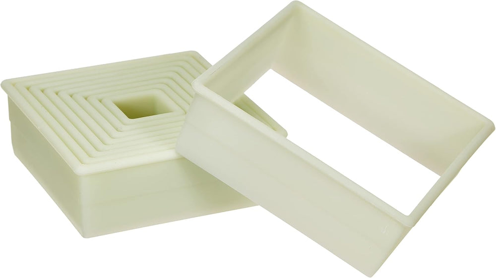 Corta MASAS SQUADRADO LISO (9 pièces)