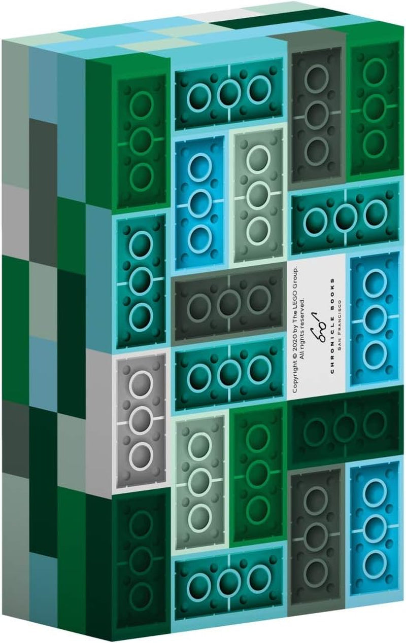 Brique de notes LEGO® (bleu-vert) : 224 feuilles de notes (LEGO x Chronicle Books)