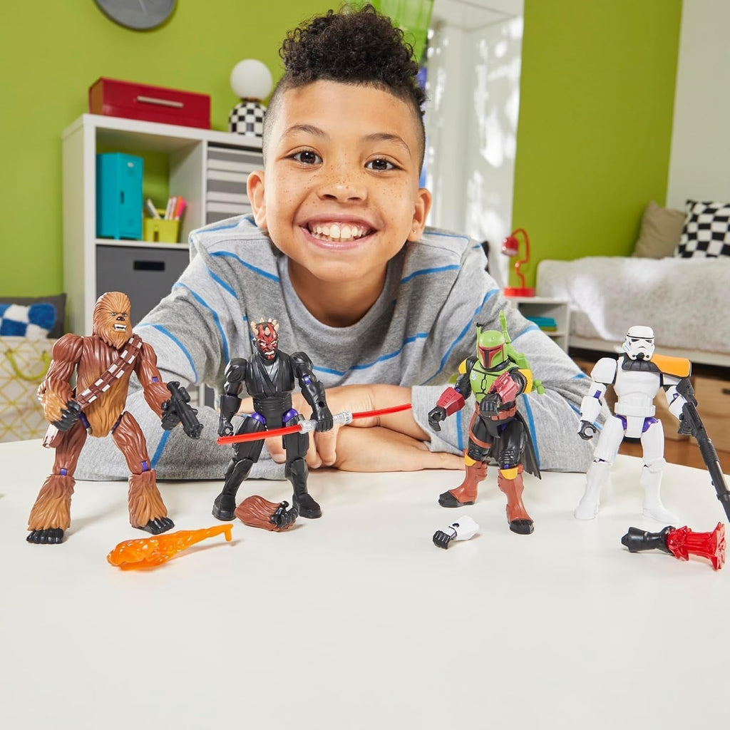 Star Wars Mixmashers Darth Vader Personalizabil Mix-And-Match Deluxe Action Figure & Accesorii Action figures Naty Shop