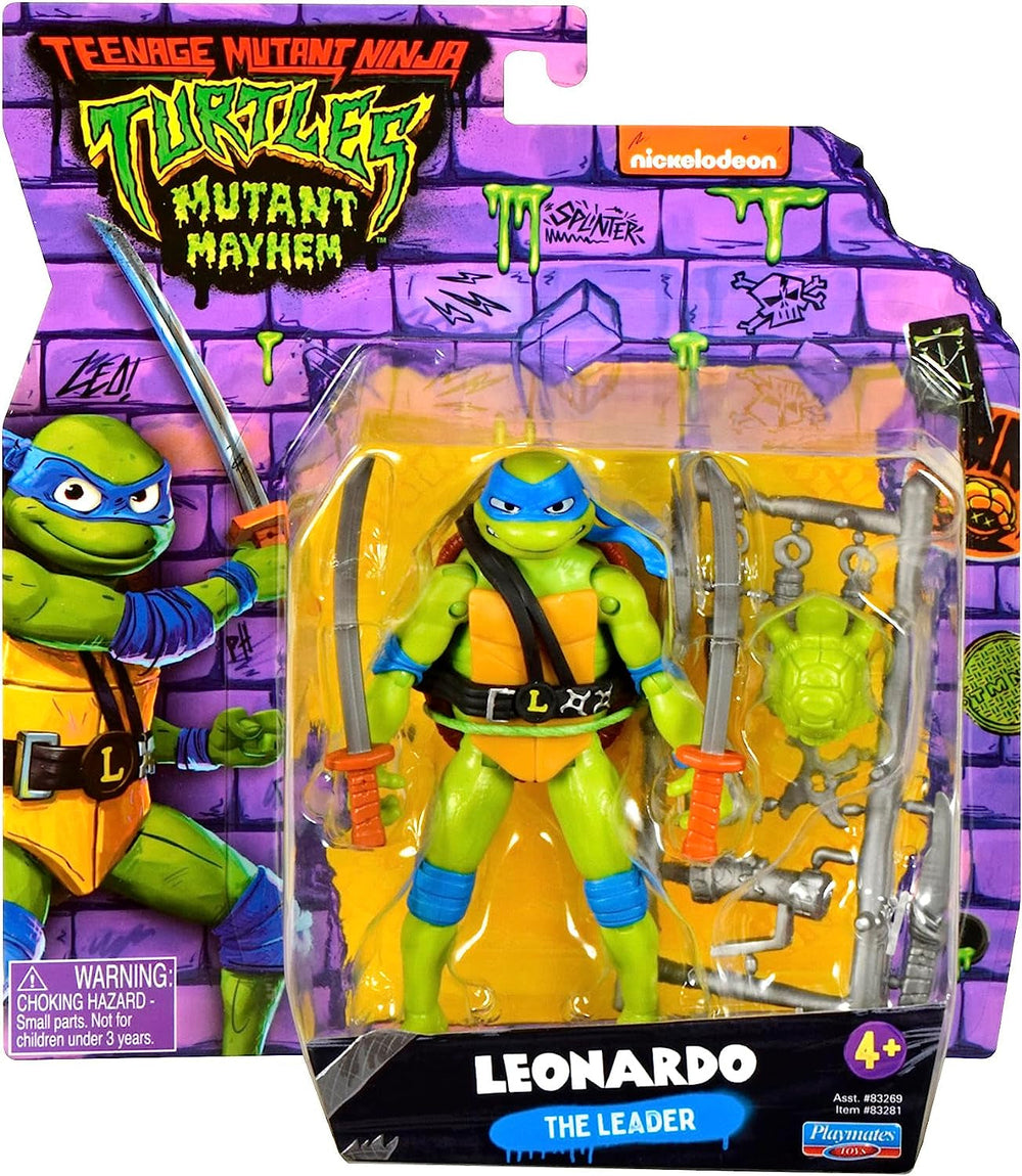 TEENAGE MUTANT NINJA Turtles - Figurine de base Leonardo Figurines Naty Shop