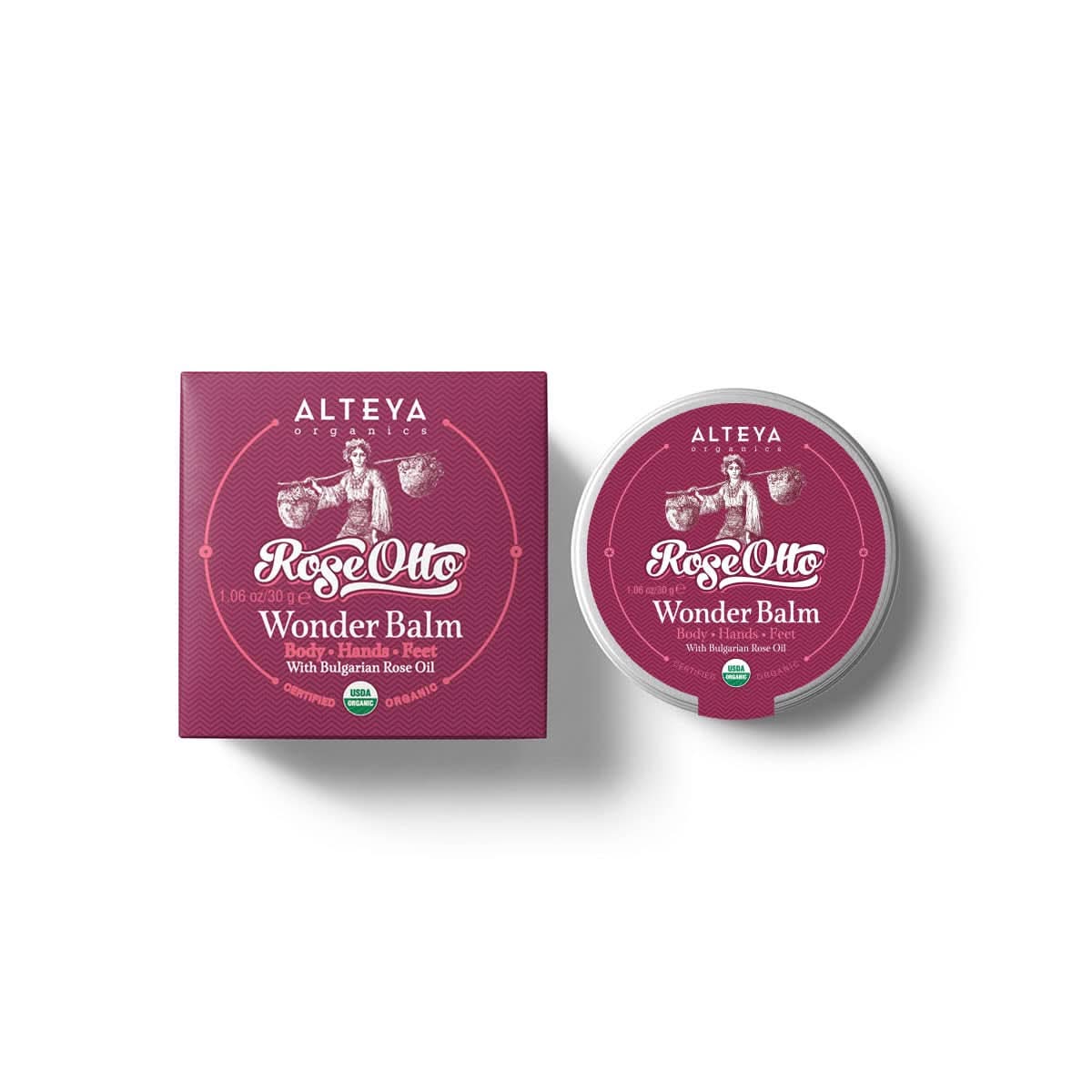 Alteya Baume Miracle Bio Rose 30 g Cosmétique et Beauté Naty Shop