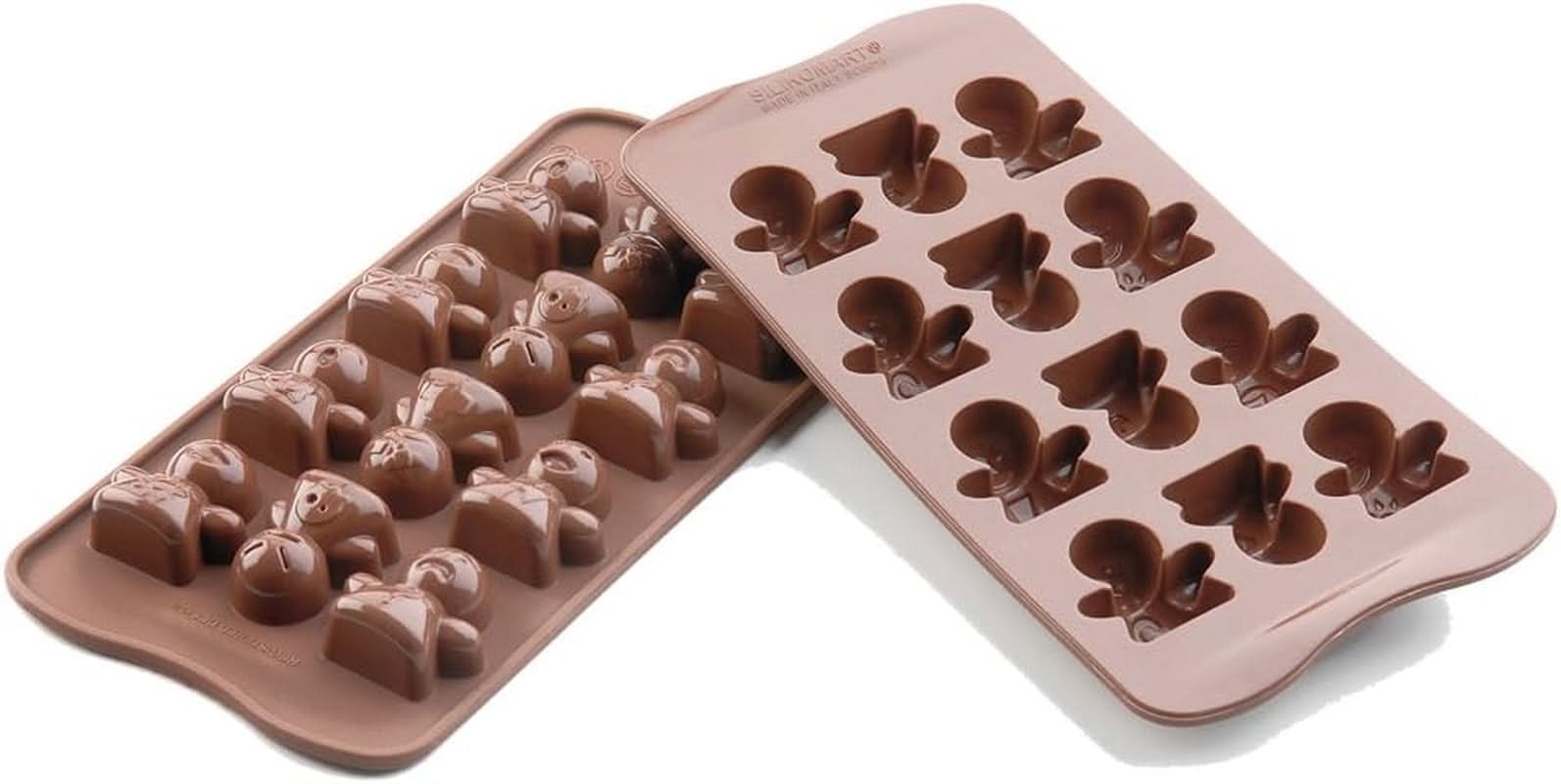 Silikomart 191827, Pralines chocolat, Anges, Autres modèles de cuisine Naty Shop 10,5X10,5X3 Cm