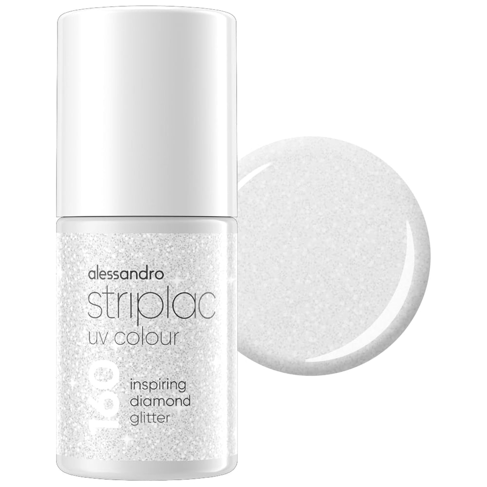 Vernis à ongles UV Alessandro Striplac White Honeymoon - Délicat et longue tenue - S'enlève facilement grâce à la technologie de retrait - Vegan et cruelty-free - 8 ml
