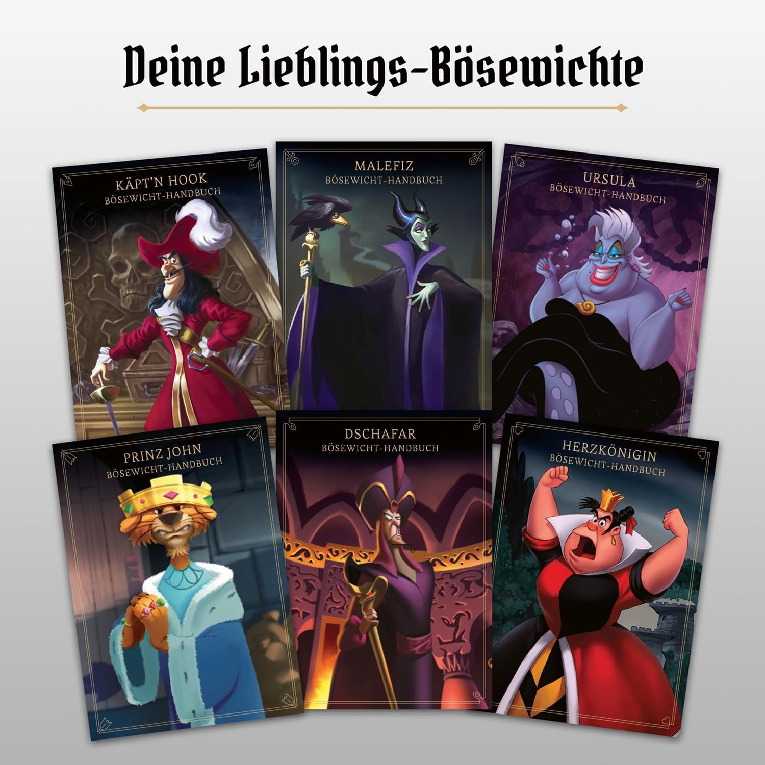 Ravensburger Family Game Disney Villainous, jeu de société pour enfants et adultes, 2 à 6 joueurs, jeu de fête pour 10 ans et plus avec les méchants Disney