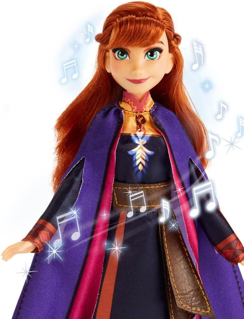 Hasbro Ice Queen Singing Anna Music Doll en robe violette pour Disney's The Ice Queen 2 Jouet pour 3 ans 57237830 Poupées multicolores Naty Shop