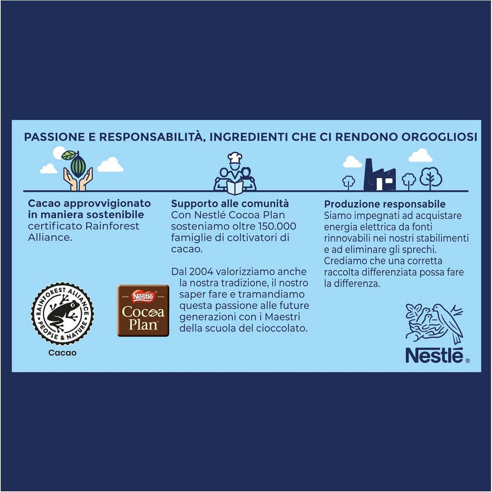 Perugina Baci, chocolat fourré au chocolat au lait et noisettes, 200 grammes Naty Shop Chocolates