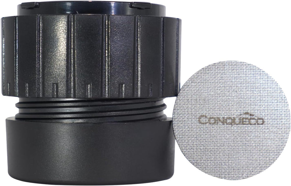 Machine à expresso de voiture CONQUECO 12 V : machine à expresso portable avec batterie pour le camping et les voyages – Chauffage rapide en 2,5 minutes – 8 tasses à expresso en une seule charge