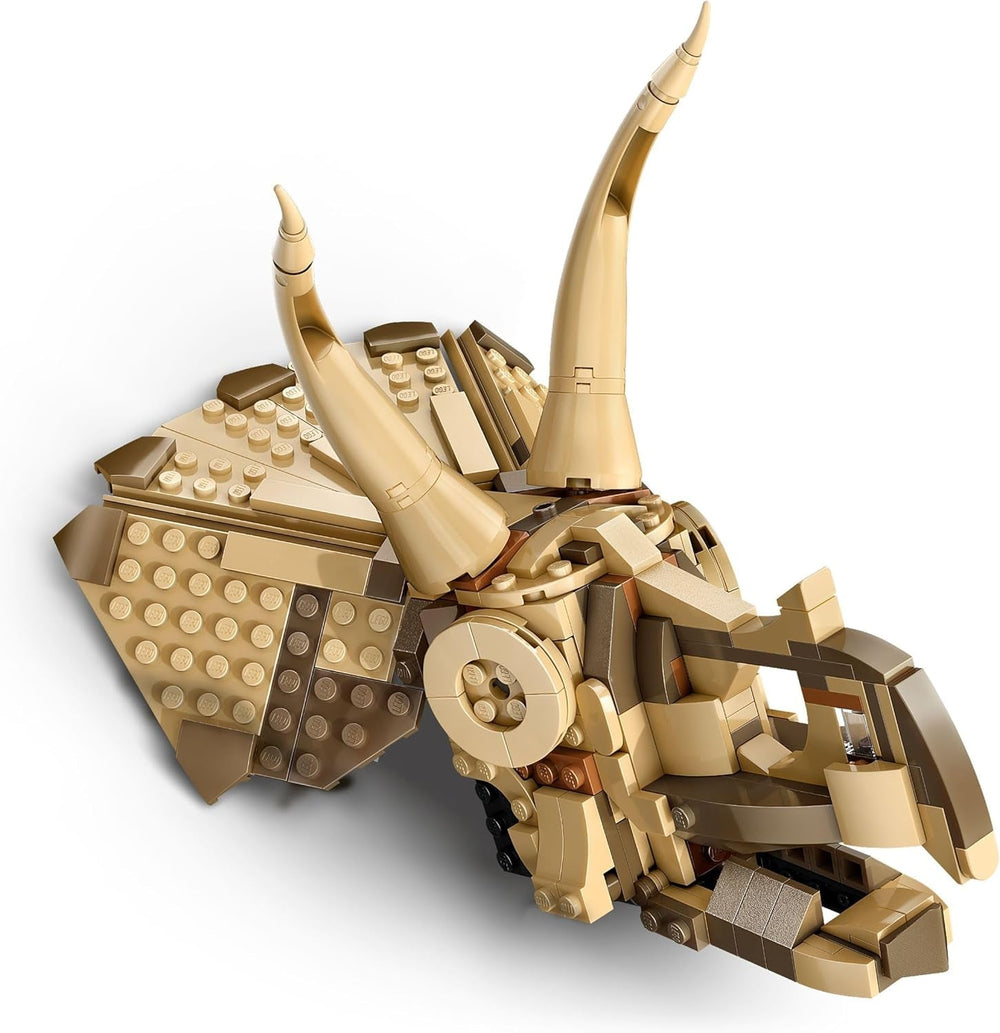 LEGO Jurassic World Fossiles de dinosaures : modèle de crâne de tricératops, jouet de dinosaure pour garçons et filles à partir de 9 ans, cadeau pour les enfants et les fans Jurassic World 76969 Jeux de construction Besuche den LEGO-Store