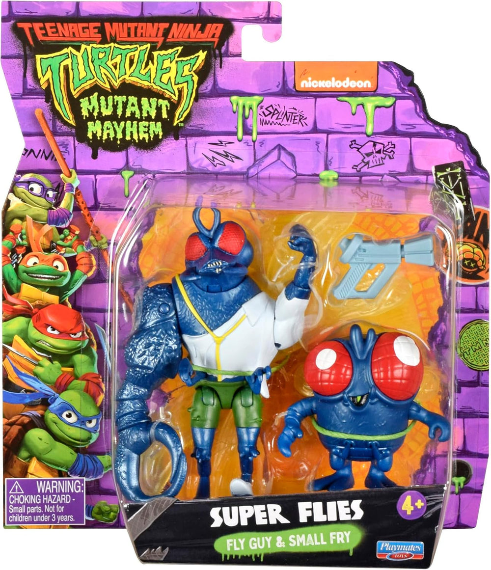 TEENAGE MUTANT NINJA Turtles - Figurine de base Ray Fillet Figurines Naty Shop Fly Guy Small Fly