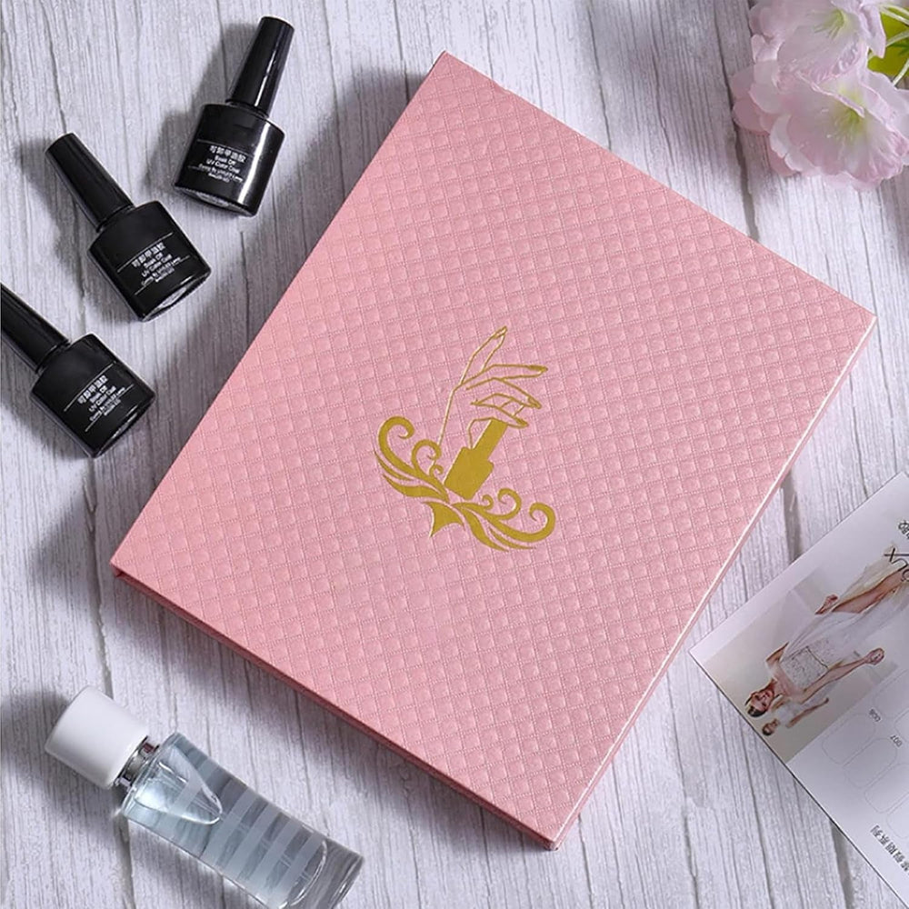 Palette de vernis à ongles 216 couleurs, présentoir à ongles, plaques de carte de couleur de vernis à ongles, nuancier d'ongles, accessoires de vernis à ongles