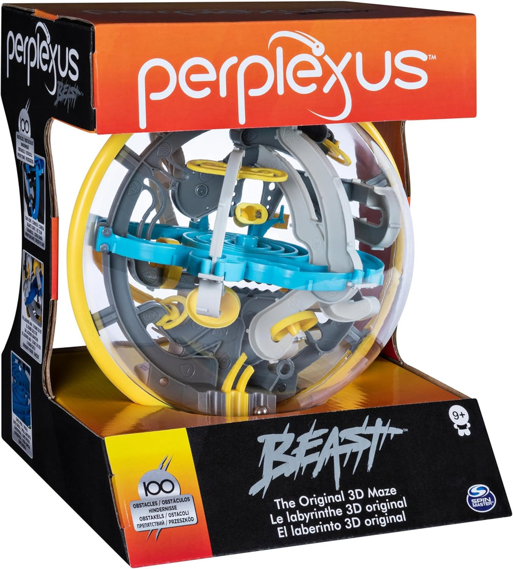 Spin Master Games - Perplexus Beast Labyrinthe à billes 3D avec 100 obstacles, jeu de patience pour enfants de 9 ans et plus et adultes
