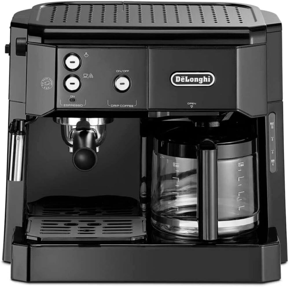 De'Longhi BCO 411.B, machine à café combinée, noire, 1,4 litres