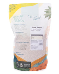 Soja Wholefood Earth - sans OGM - naturel - végétalien - sans produits laitiers - sans sucre ajouté 1 kg