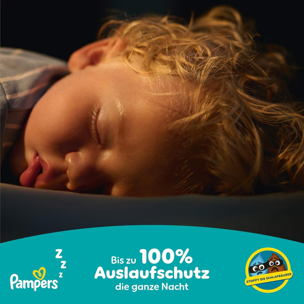 Pampers Premium Protection Pants Größe 6, 78 Windeln, 13kg-19kg, Mit 360° Passform, 2x breiteren Bündchen als vorher für Komfort & Schutz + 10 Stück Pampers Aqua Baby-Feuchttücher enthalten