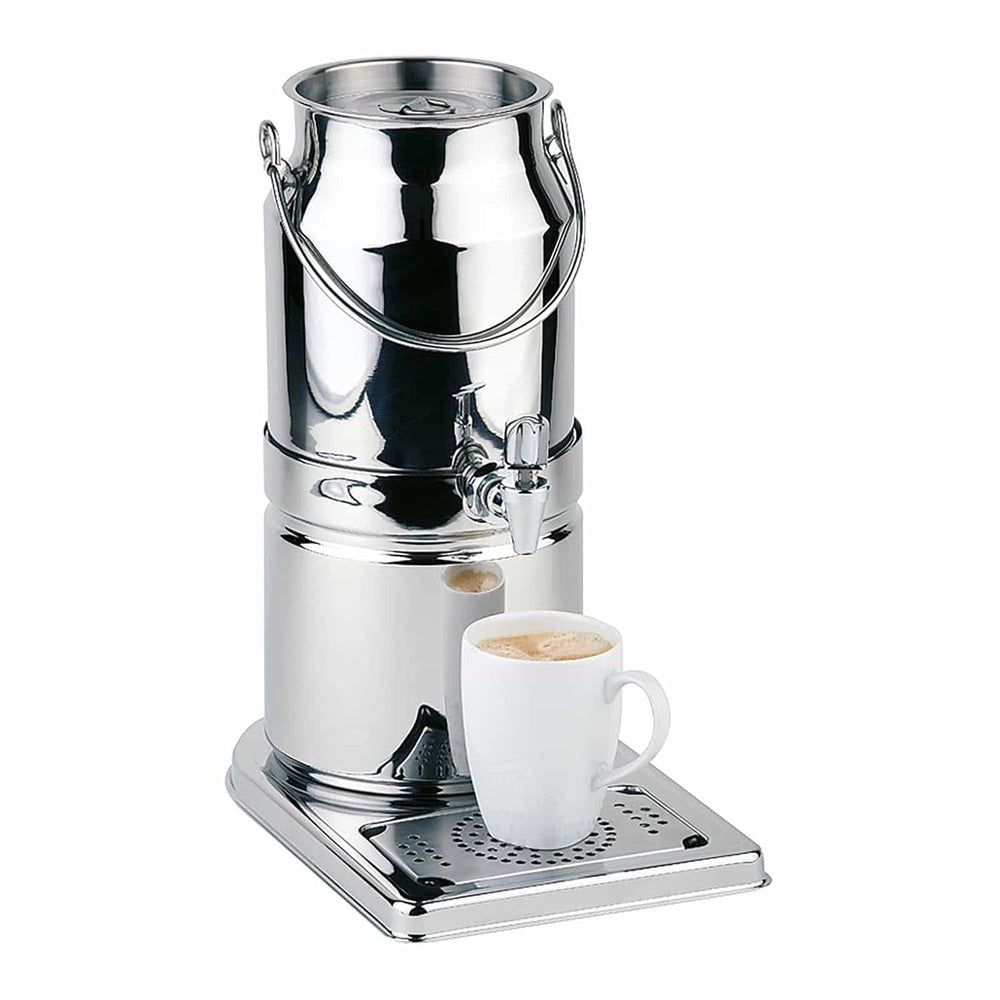 APS 10830 Cană de lapte -TOP FRESH-, 21 x 32 cm, Î: 39 cm, Oțel inoxidabil 18/8, 1 plic de răcire la bază