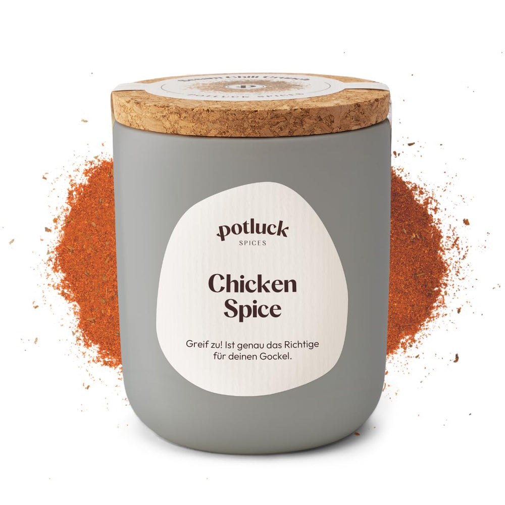 Repas-partage | Burger aux épices | Würzmischung im Keramiktopf | 100g | Végétalien, sans gluten et avec des ingrédients naturels