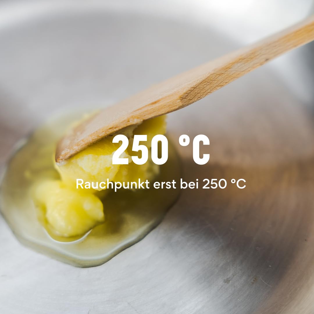 Ghee Butter BIO 600 g - Idéal pour la friture et la pâtisserie Sans lactose