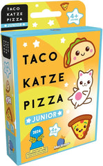 Blue Orange, Taco Cat Pizza Junior, Jeu pour enfants, Jeu de cartes, Jeu pour enfants de l'année 2024, 2 à 6 joueurs, 4 ans et plus, 5 minutes, Allemand