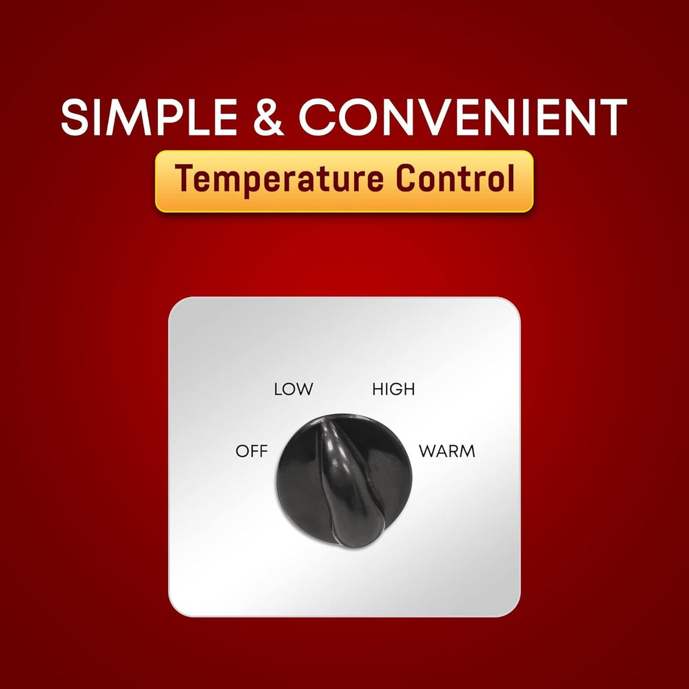 MST-250XS# Cuisinières électriques en céramique avec réglage de la température, pour les plats cuisinés, les sauces, les plats à emporter, les plats cuisinés et les trempettes, les machines à pâtisserie (1,7 L, en acier inoxydable) Naty Shop