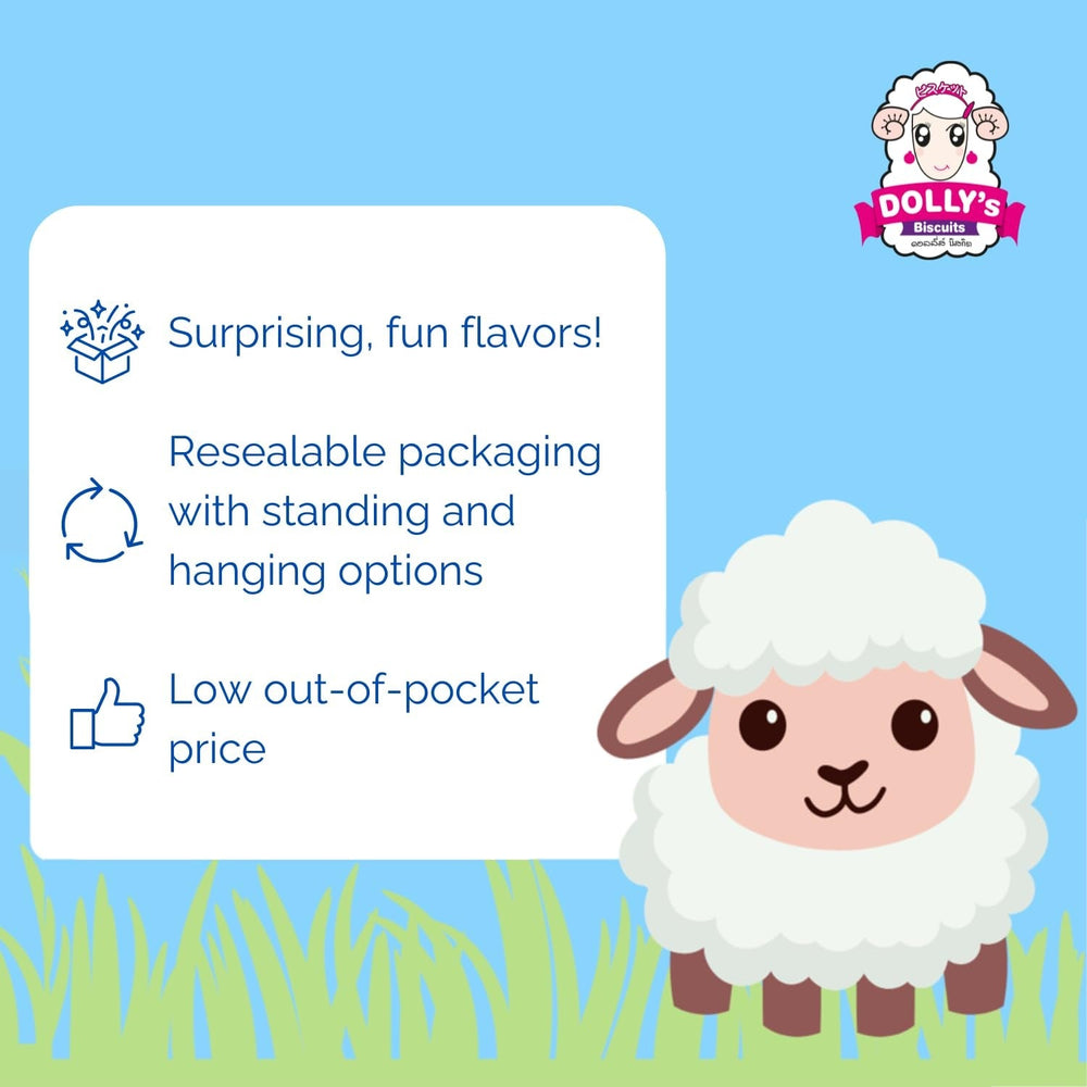 - Mini cookies à l'ananas doré, (1 x 380 g)