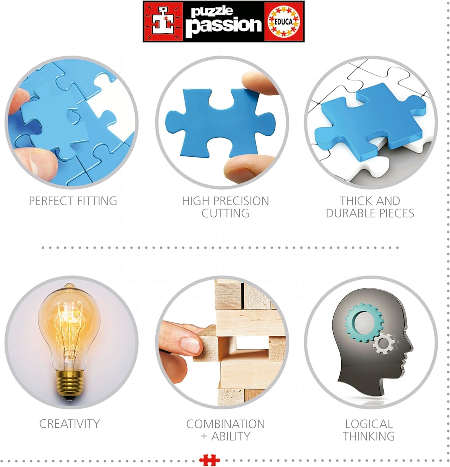 Educa - Puzzle de 1000 pièces pour adultes | Sant Jordi, Lily Brick. Dimensions : 68 X 48 cm. Comprend de la colle pour puzzle Fixpuzzle. Depuis 14 ans (19926) Puzzle Naty Shop