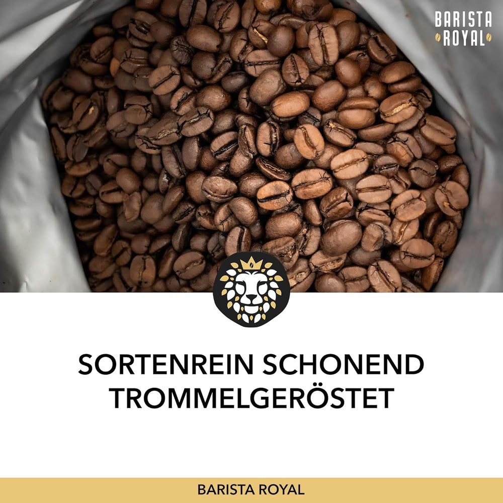 BARISTA ROYAL Boissons à café 1kg "Pulau Kopi" | Kaffeebohnen frais directement d'Indonésie | 100% Arabica Café Ganze Bohnen | Idéal pour les machines entièrement automatiques et à filtre