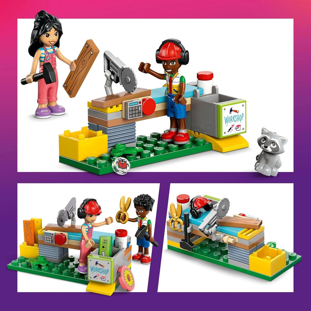 LEGO Friends Tree House - Ensemble de jeu de rôle à construire et à jouer - Maison de jouets pour filles de 8 ans - Ensemble avec 4 figurines de personnages et 2 figurines d'animaux - Idée cadeau pour enfants 42652 Jeux de construction Besuche den LEGO-Store