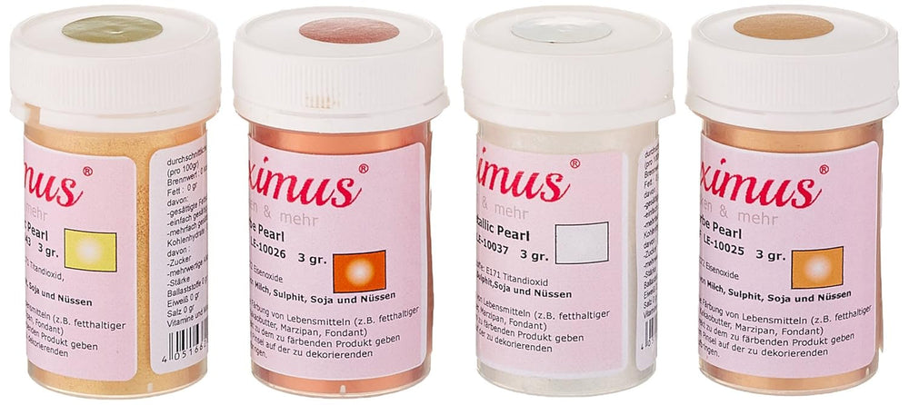 Peinture en poudre bronze cuivre argent or 4 x 3G