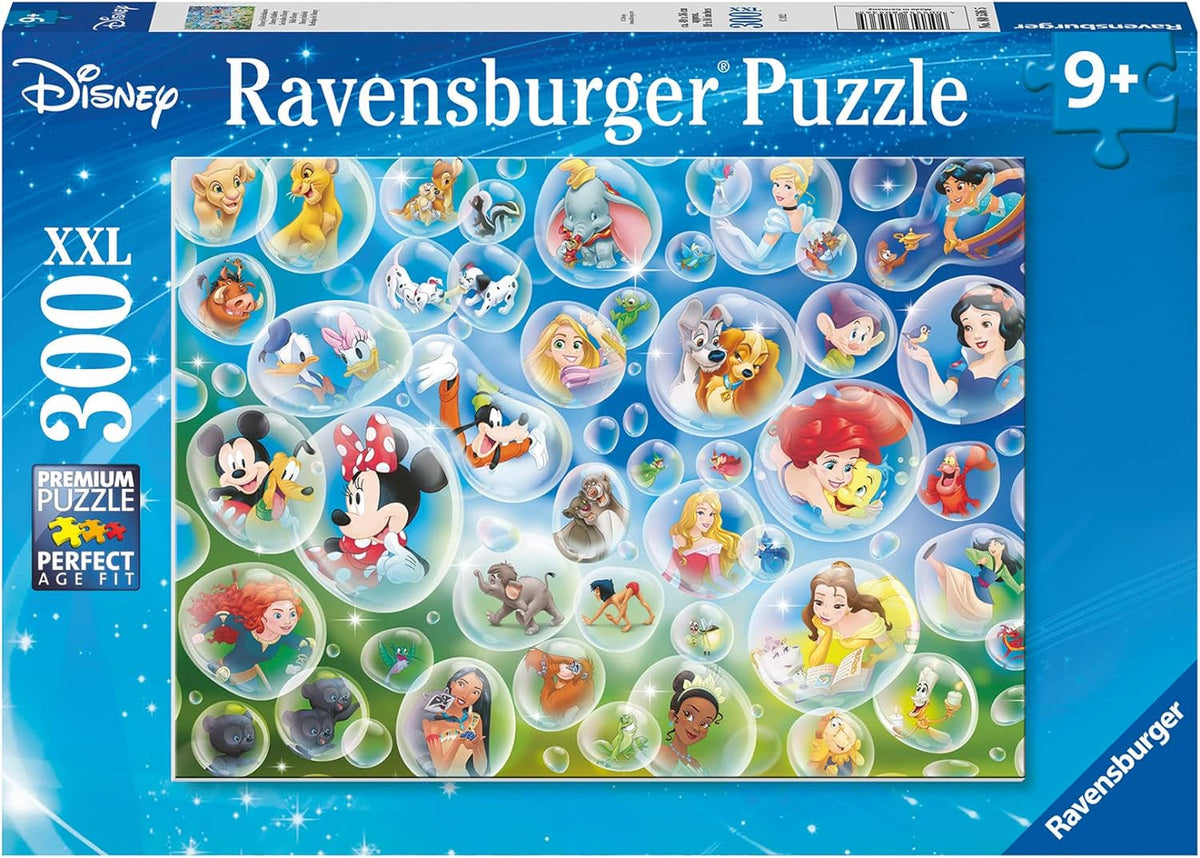 Ravensburger Puzzle 80536 – Bulles de savon Disney, puzzle 300 pièces pour les fans de Disney à partir de 9 ans Puzzle Naty Shop Titre par défaut