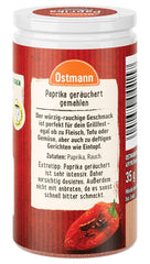 Ostmann Gewürze - Paprika cuit | Rauchiges Aroma pour Bratkartoffeln, Gulasch ou Rührei | 35 g dans Der Streudose