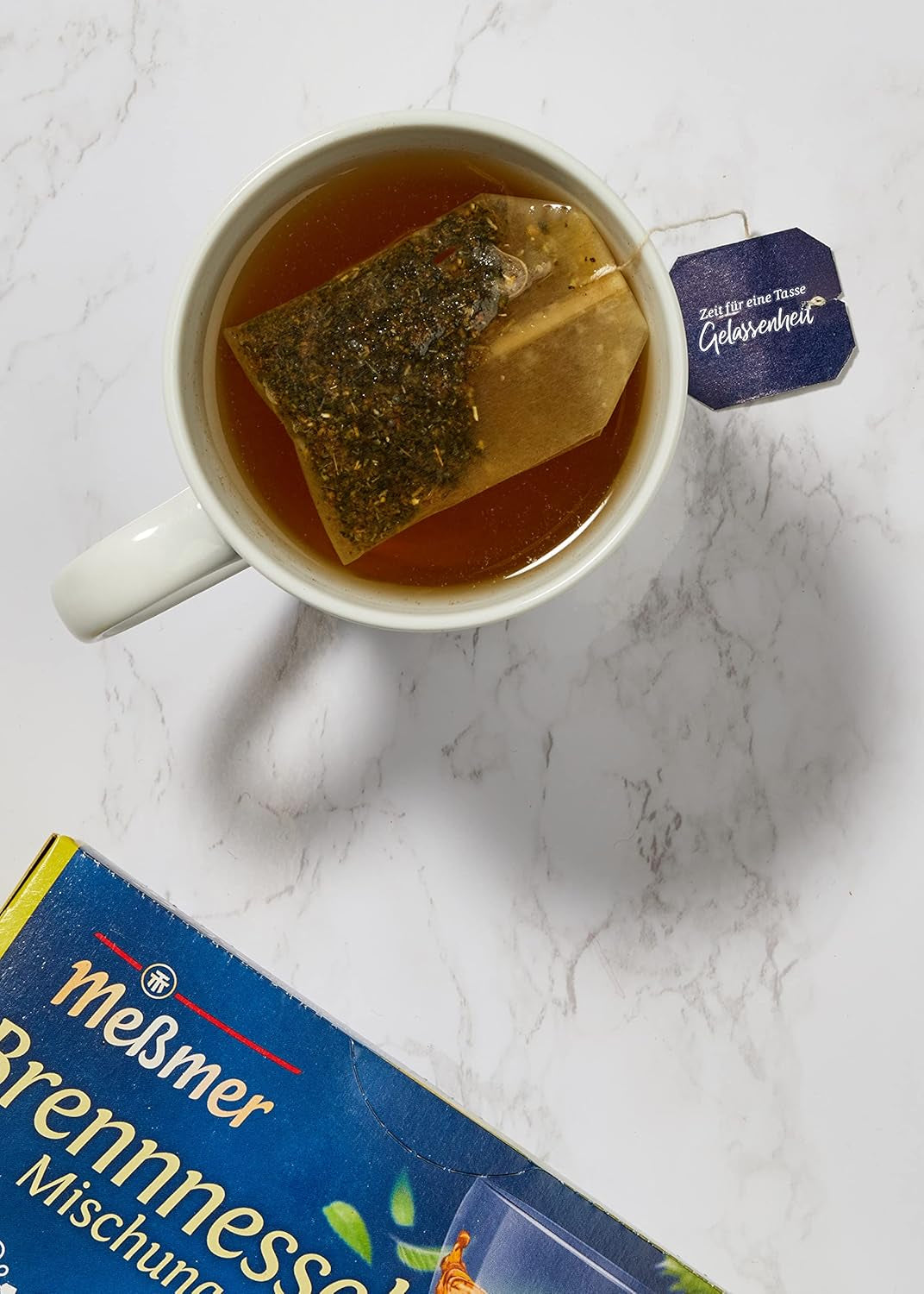 Mélange d'orties Meßmer | 25 | Sachets de thé | Végétalien | Sans gluten | Sans lactose