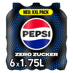 Pepsi Zero Sugar, Boisson gazeuse sans sucre de Pepsi, sans calories, set 6 x 1,75 litres Boissons sans alcool Naty Shop