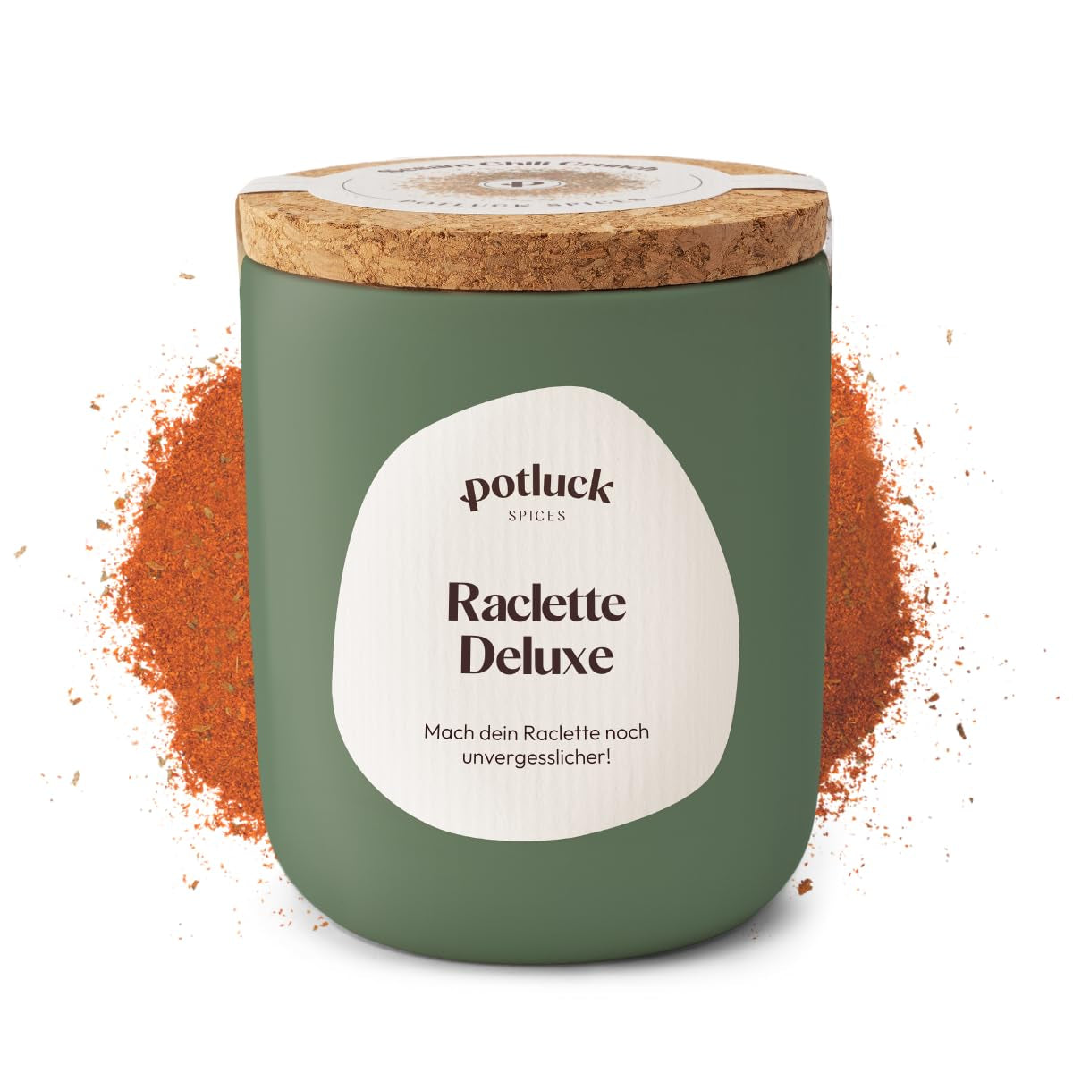 Repas-partage | Raclette Gewürz | Würzmischung im Keramiktopf | 70g | Végétalien, sans gluten et avec des ingrédients naturels