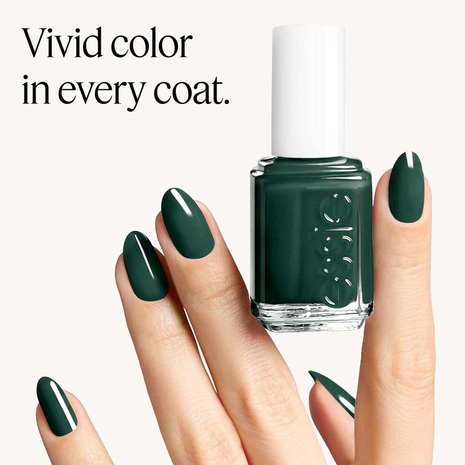 Vernis à ongles Essie au fini crémeux pour ongles intensément colorés, non. 823 saule dans le vent, vert, 1 x 13,5 ml