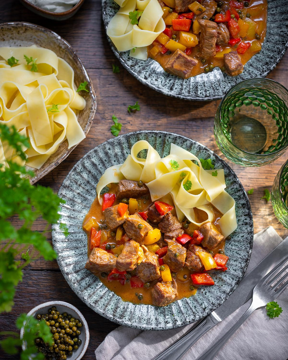 MAGGI Fix pour goulasch hongrois, Würzmischung, avec ingrédient naturel*, pour 4 portions, 1er paquet (1 x 56g Packung)