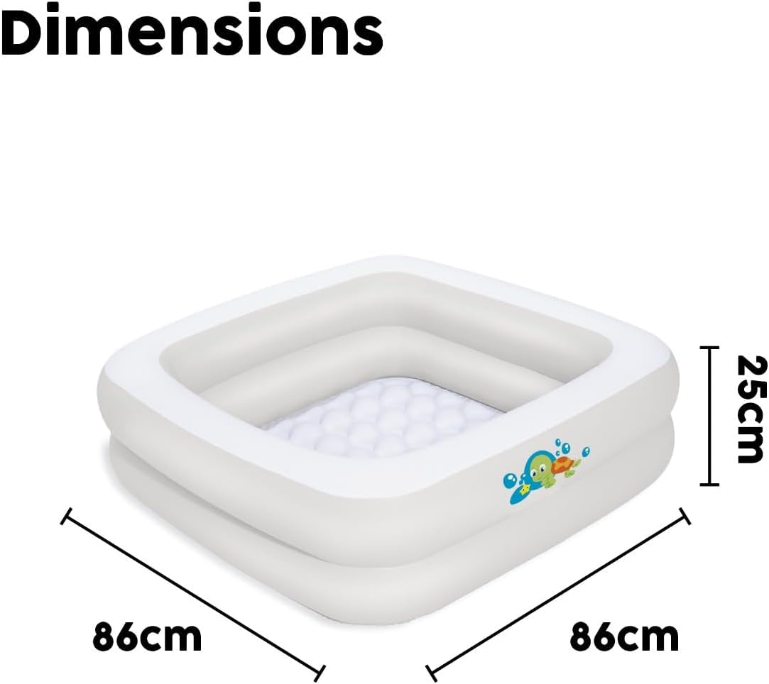 Bestway 51116 - Cadă de baie pentru bebeluși 86x86x25cm, Asortate