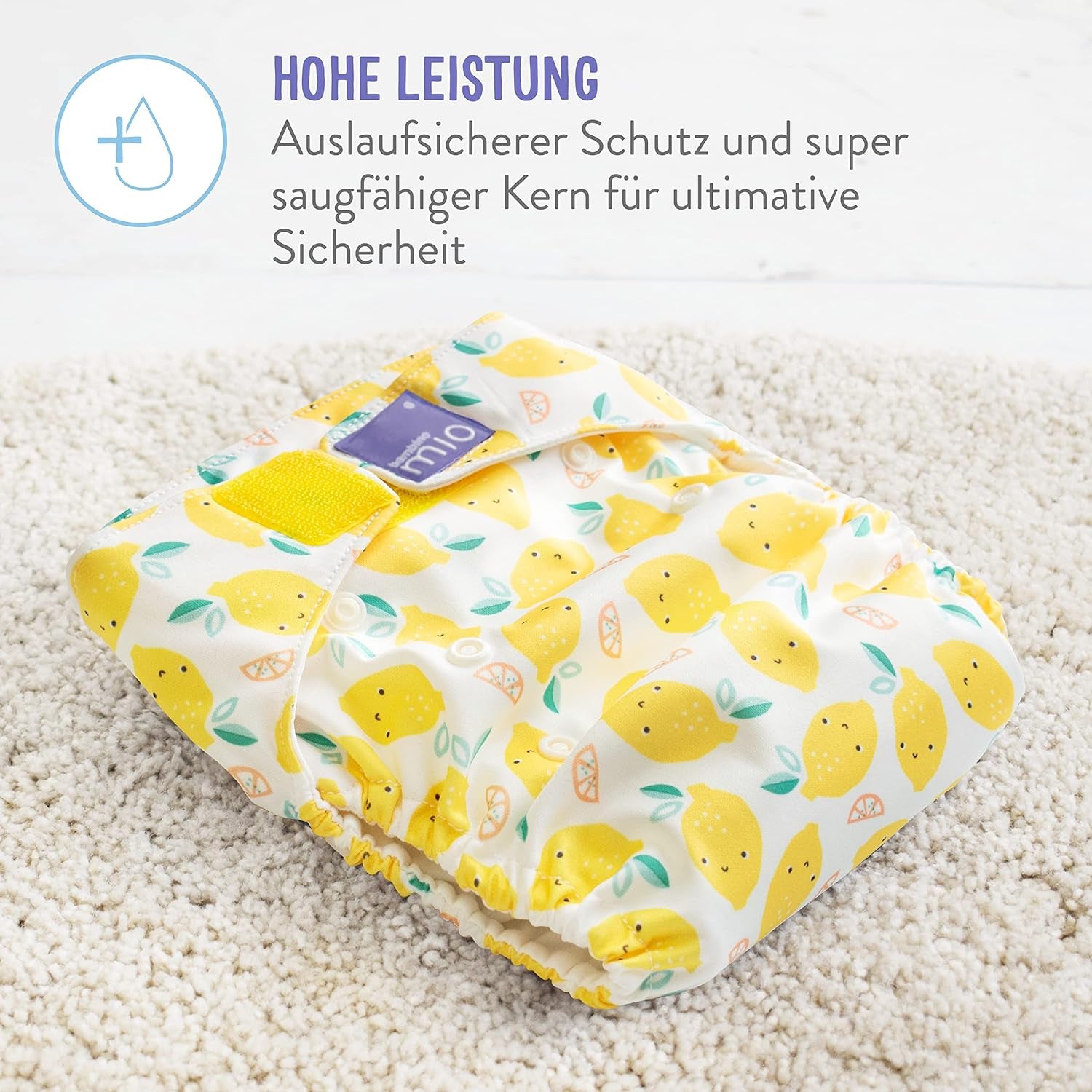 Bambino Mio, couche lavable Miosolo Classic All-in-One, couche biologique sans produits chimiques